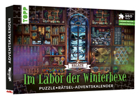 Vorderes Coverbild Puzzle-Rätsel-Adventskalender: Im Labor der Winterhexe – 24 Puzzles mit insgesamt 960 Teilen