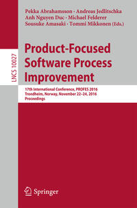 Vorderes Coverbild Product-Focused Software Process Improvement