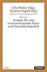 Vorderes Coverbild Altern im ländlichen Raum