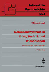Vorderes Coverbild Datenbanksysteme in Büro, Technik und Wissenschaft