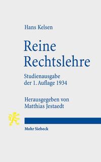 Vorderes Coverbild Reine Rechtslehre