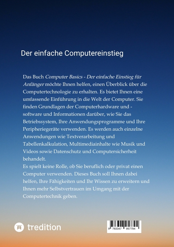 Rückseitencover Computer Basics