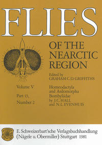 Vorderes Coverbild Flies of the Nearctic Region / Homeodactyla and Asilomorpha / Bombyliidae