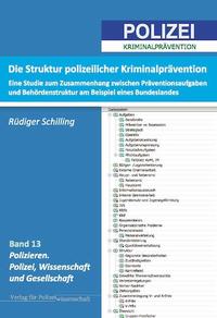 Vorderes Coverbild Die Struktur polizeilicher Kriminalprävention