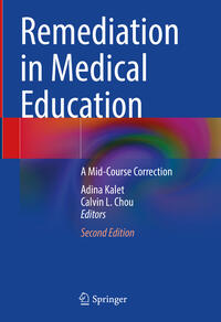 Vorderes Coverbild Remediation in Medical Education