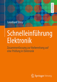 Vorderes Coverbild Schnelleinführung Elektronik