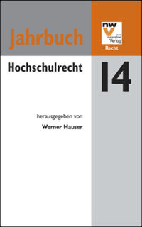Vorderes Coverbild Hochschulrecht