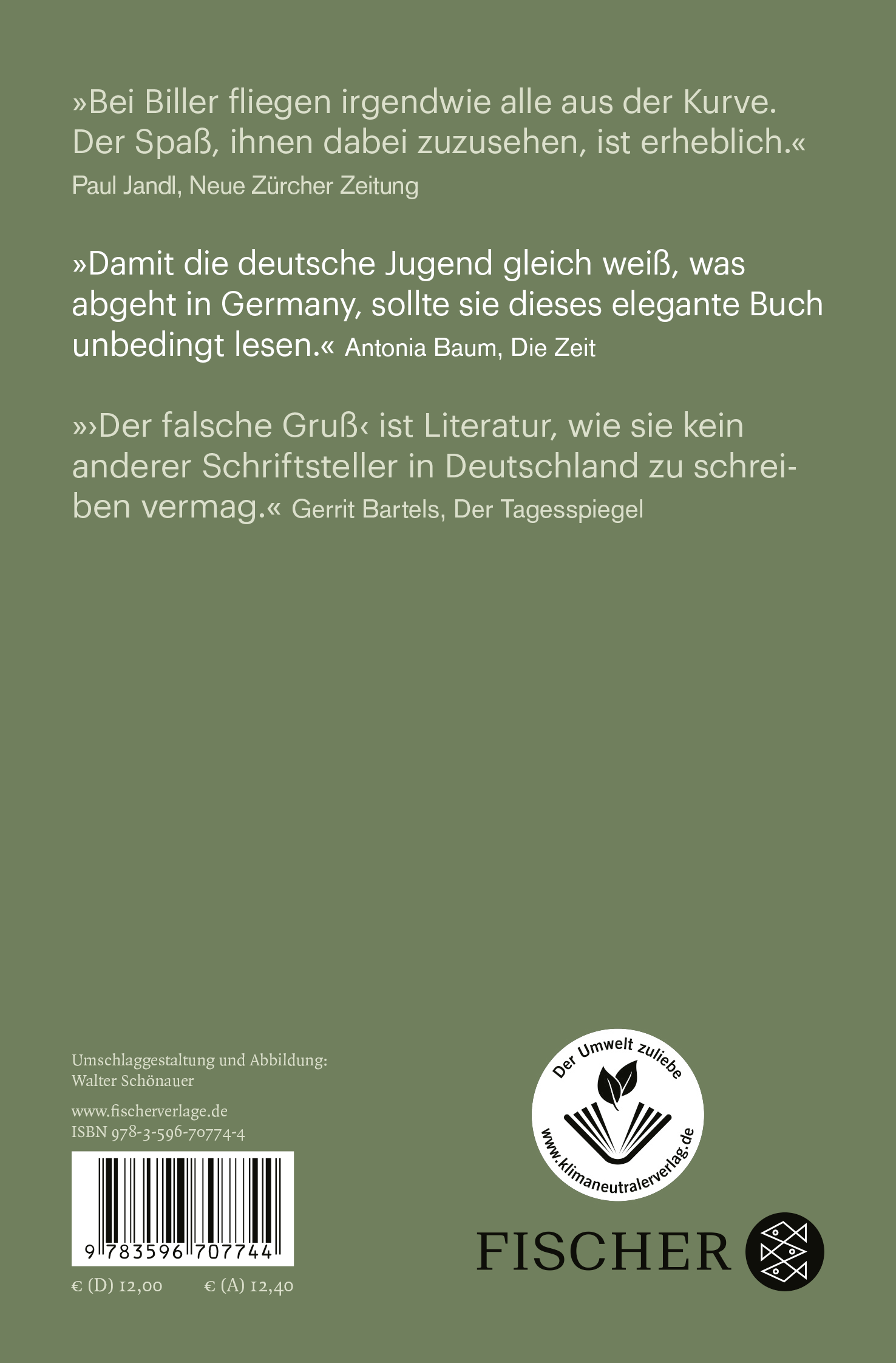 Rückseitencover Der falsche Gruß