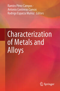 Vorderes Coverbild Characterization of Metals and Alloys