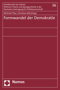 Vorderes Coverbild Formwandel der Demokratie