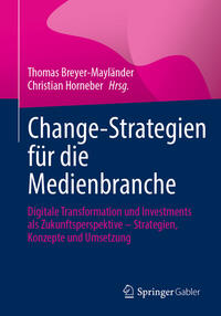 Vorderes Coverbild Change-Strategien für die Medienbranche