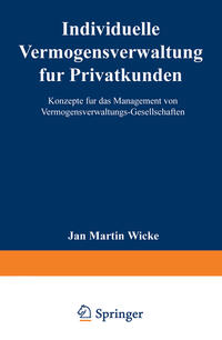 Vorderes Coverbild Individuelle Vermögensverwaltung für Privatkunden