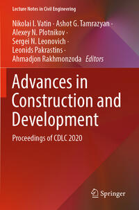 Vorderes Coverbild Advances in Construction and Development