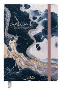 Vorderes Coverbild Terminkalender Campus Big Fluid Art 18 Monate 2025/2026