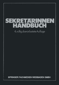 Vorderes Coverbild Sekretärinnen Handbuch