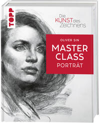 Vorderes Coverbild Die Kunst des Zeichnens Masterclass - Porträt