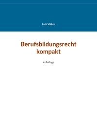 Vorderes Coverbild Berufsbildungsrecht kompakt