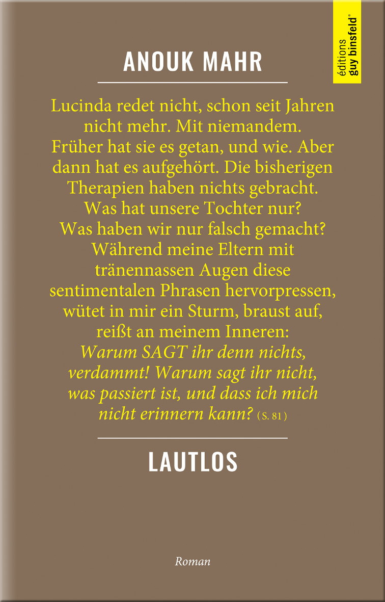 Rückseitencover Lautlos