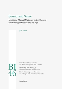 Vorderes Coverbild Sound and Sense