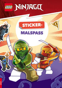 Vorderes Coverbild LEGO® NINJAGO® – Sticker-Malspass