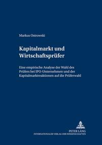 Vorderes Coverbild Kapitalmarkt und Wirtschaftsprüfer