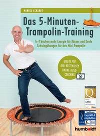 Vorderes Coverbild Das 5-Minuten-Trampolin-Training