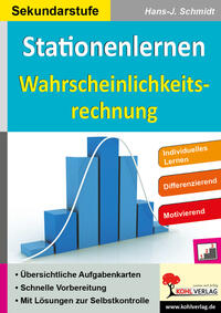 Vorderes Coverbild Stationenlernen Wahrscheinlichkeitsrechnung