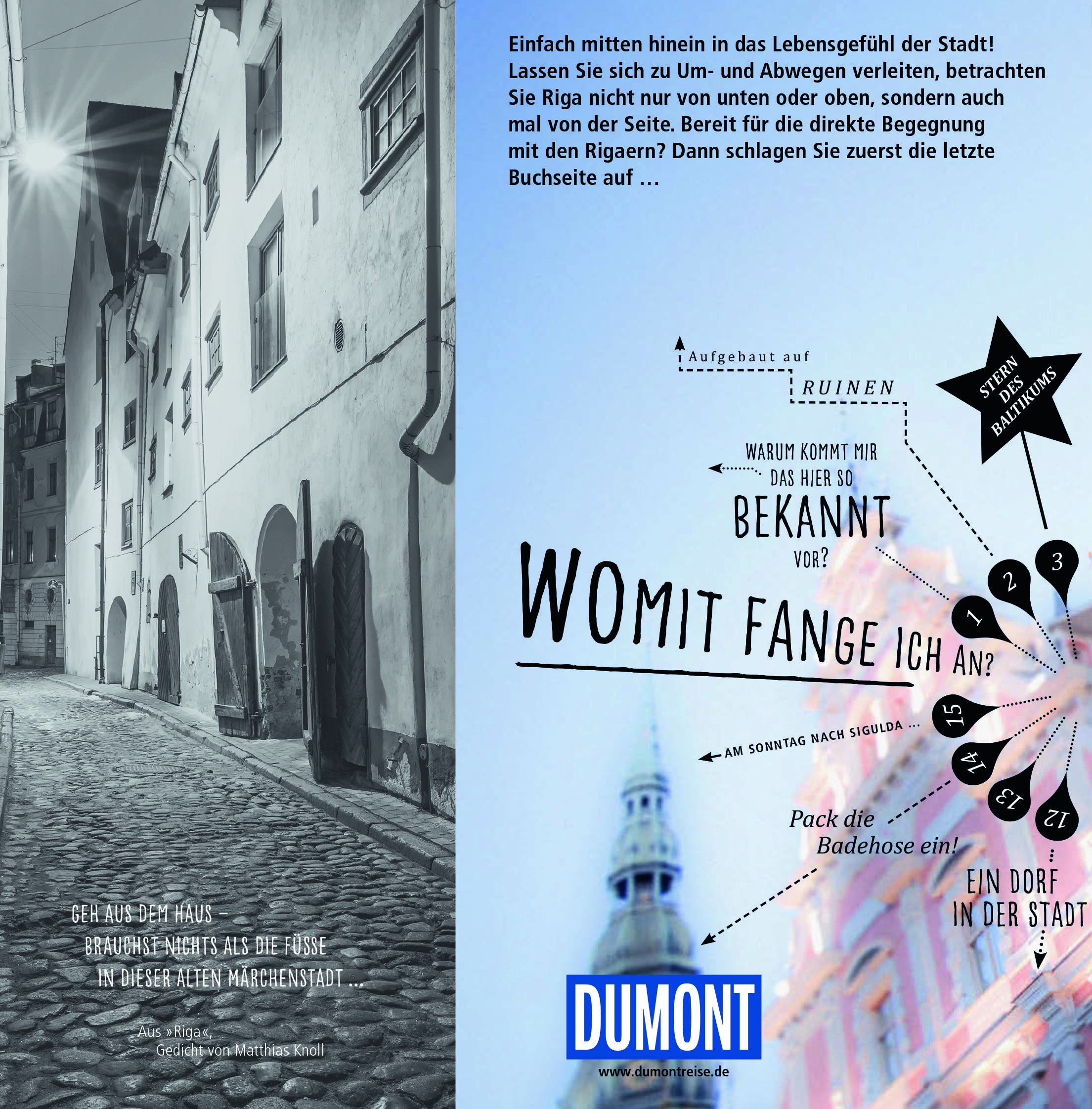 Rückseitencover DUMONT direkt Reiseführer Riga