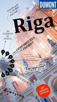 Vorderes Coverbild DUMONT direkt Reiseführer Riga