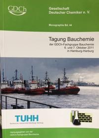 Vorderes Coverbild GDCh Monographie / Monographie Band 44 Tagung Bauchemie