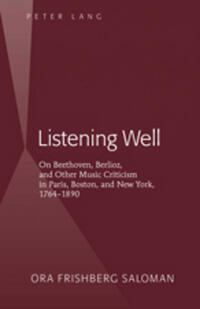 Vorderes Coverbild Listening Well