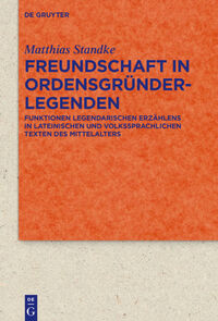 Vorderes Coverbild Freundschaft in Ordensgründerlegenden