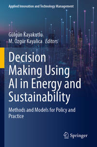 Vorderes Coverbild Decision Making Using AI in Energy and Sustainability