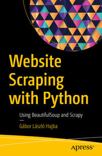 Vorderes Coverbild Website Scraping with Python