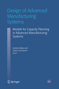 Vorderes Coverbild Design of Advanced Manufacturing Systems