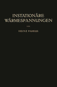 Vorderes Coverbild Instationäre Wärmespannungen