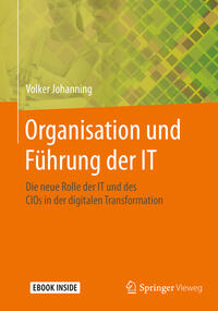 Vorderes Coverbild Organisation und Führung der IT