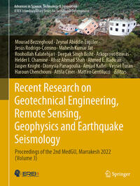 Vorderes Coverbild Recent Research on Geotechnical Engineering, Remote Sensing, Geophysics and Earthquake Seismology
