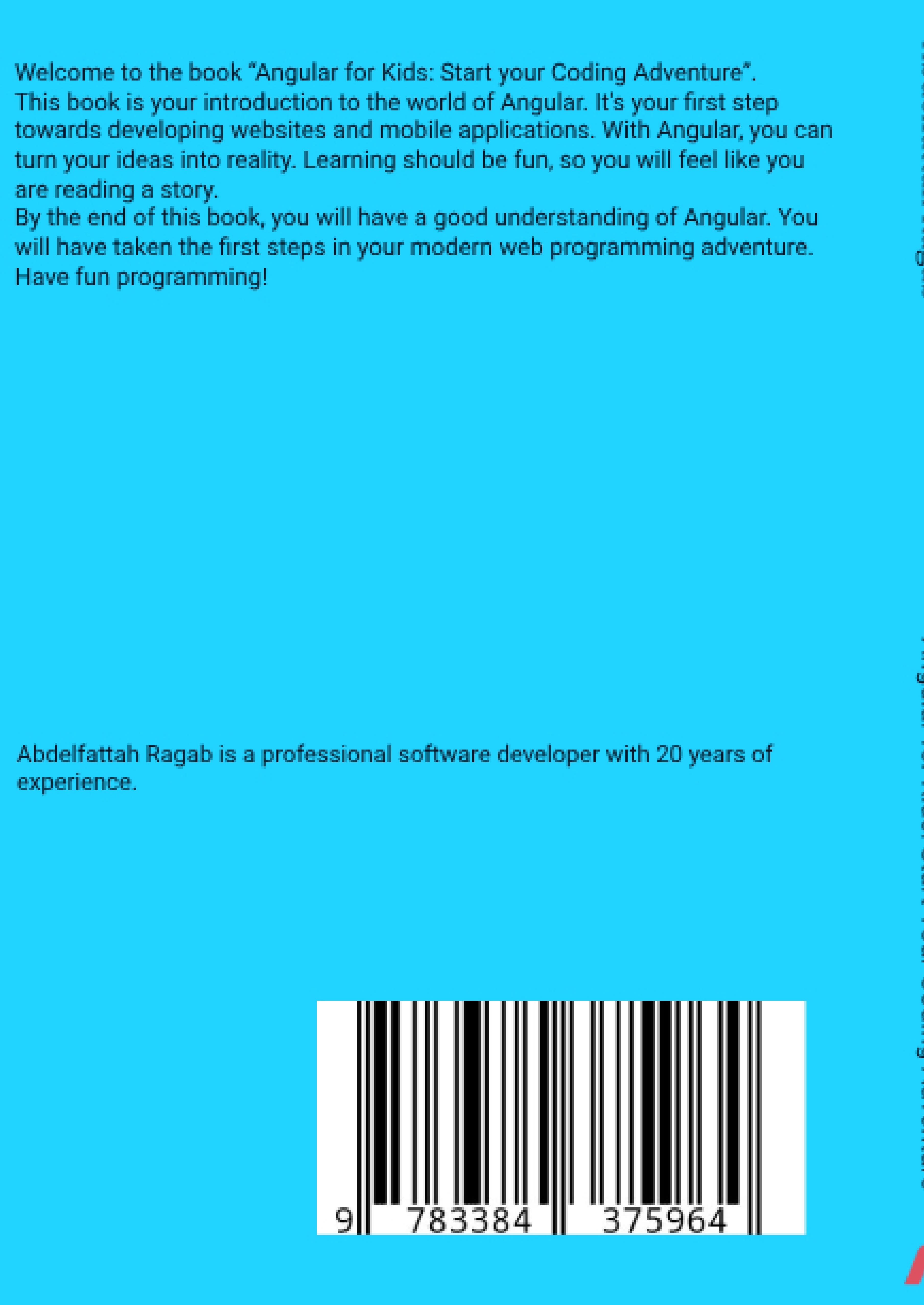 Rückseitencover Angular for Kids