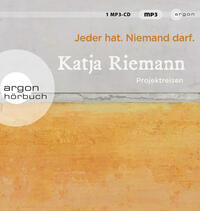Vorderes Coverbild Jeder hat. Niemand darf.