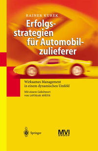 Vorderes Coverbild Erfolgsstrategien für Automobilzulieferer