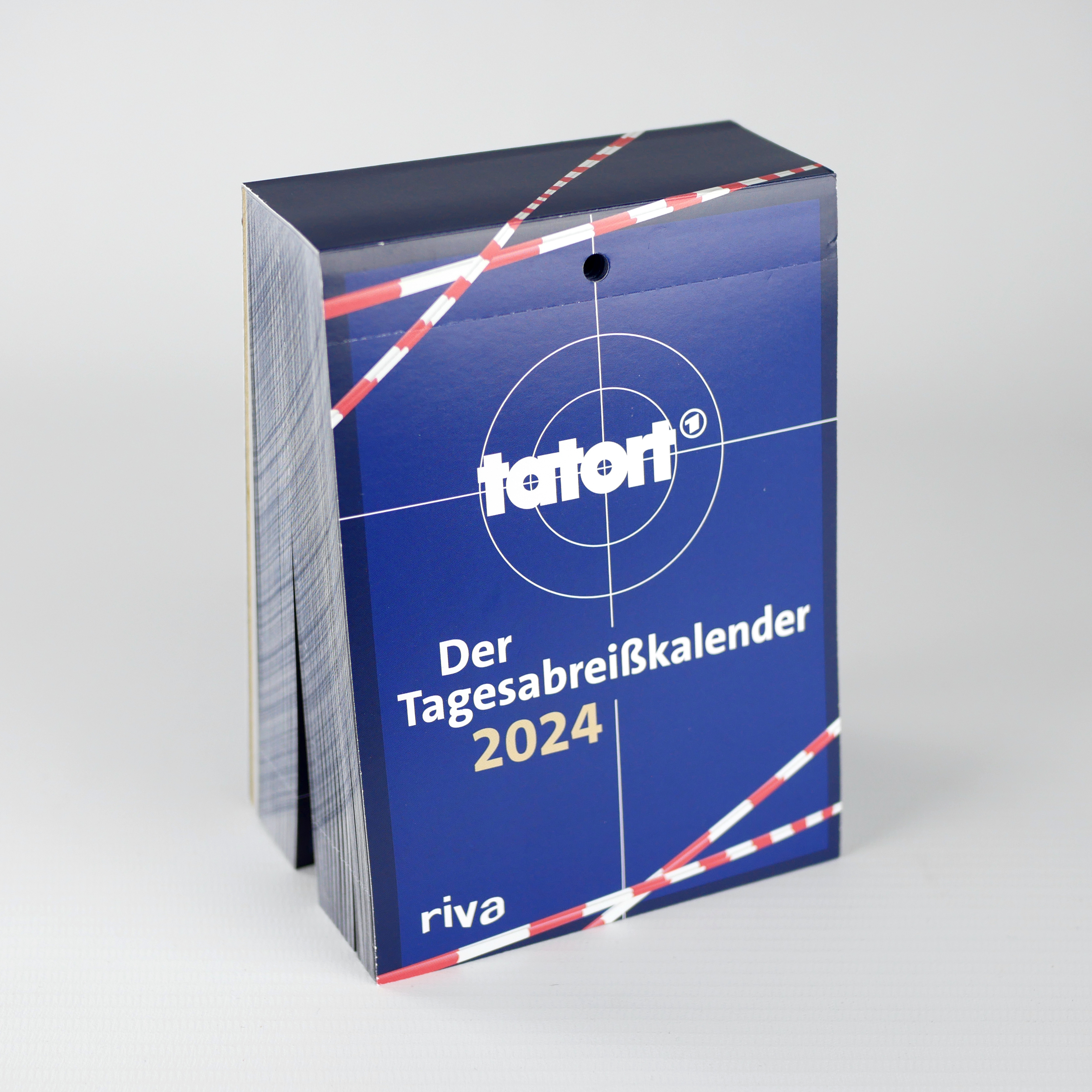 Beispielinhalt (Bild) Tatort – Der Tagesabreißkalender 2024