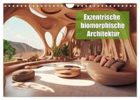 Vorderes Coverbild Exzentrische biomorphe Architektur (Wandkalender 2026 DIN A4 quer), CALVENDO Monatskalender