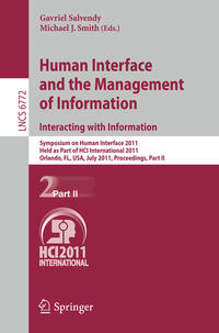 Vorderes Coverbild Human Interface and the Management of Information. Interacting with Information