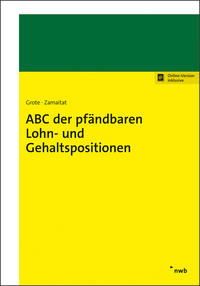 Vorderes Coverbild ABC der pfändbaren Lohn- und Gehaltspositionen