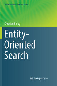 Vorderes Coverbild Entity-Oriented Search