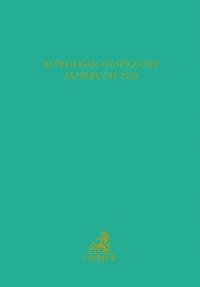 Vorderes Coverbild Bitburger Gespräche Jahrbuch 2020