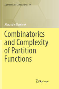 Vorderes Coverbild Combinatorics and Complexity of Partition Functions