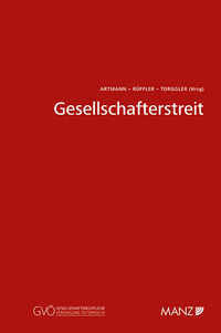 Vorderes Coverbild Gesellschafterstreit