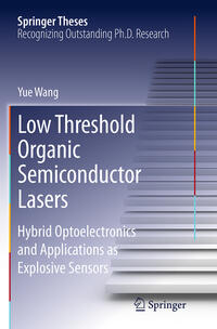 Vorderes Coverbild Low Threshold Organic Semiconductor Lasers